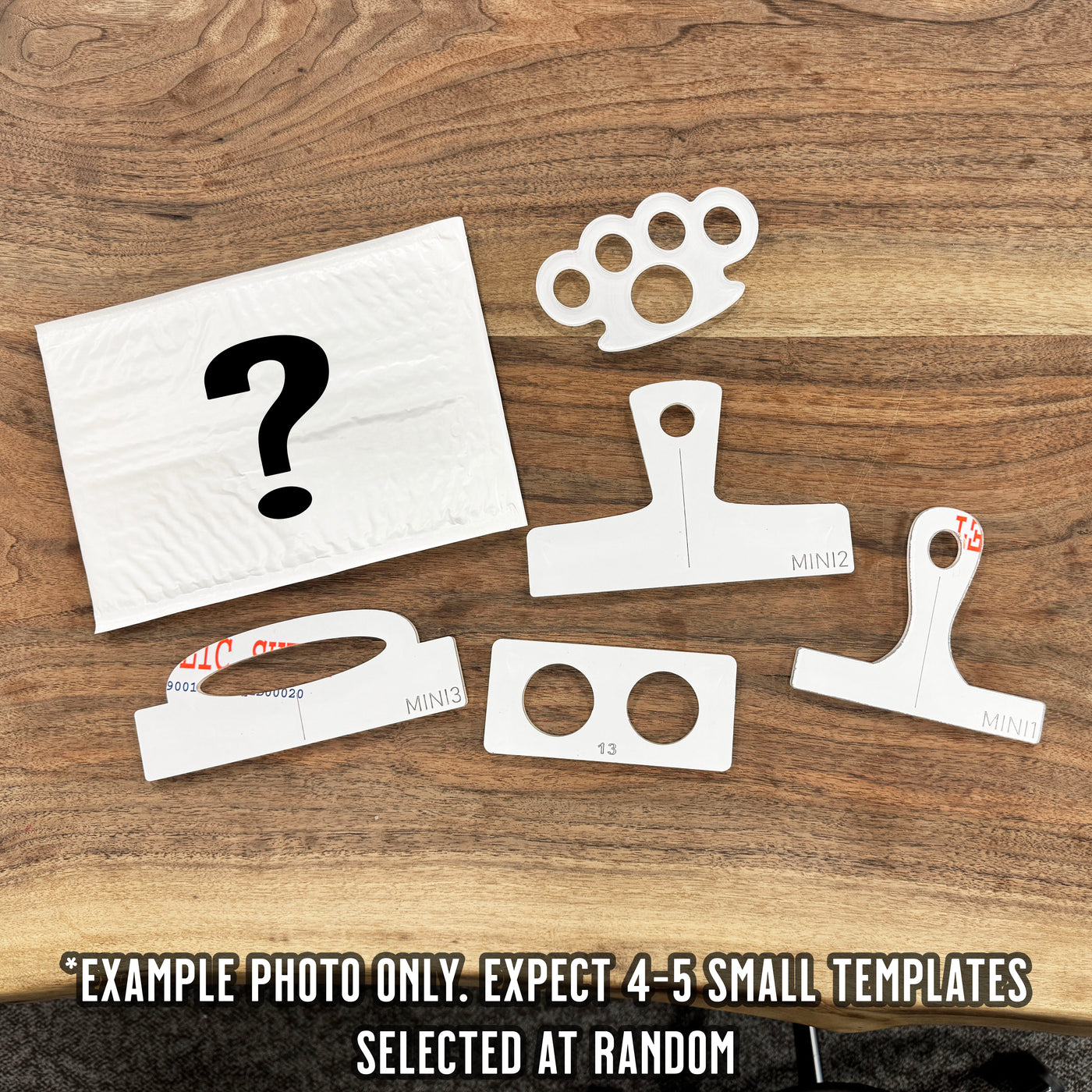 Mystery Template Pack : 4-5 Router Templates — Crafted Elements