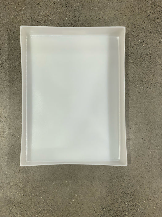 GRADE B - 16x12x3" HDPE Plastic Mold For Epoxy Resin - Charcuterie Board Form