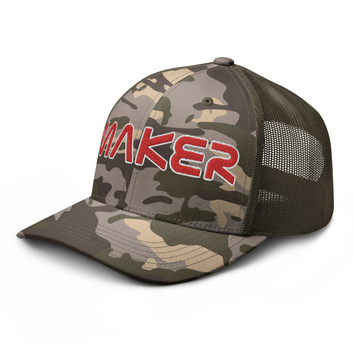 Maker NASA Style Camo Hat