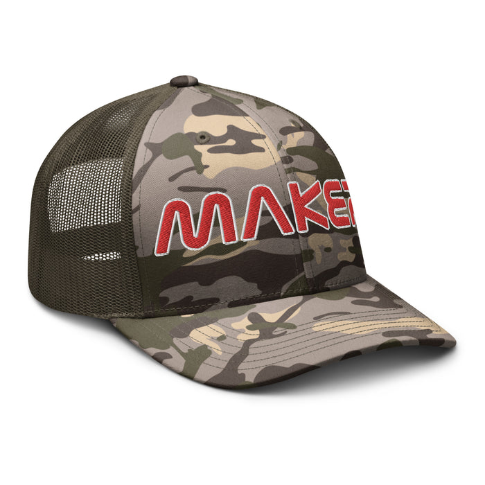 Maker NASA Style Camo Hat