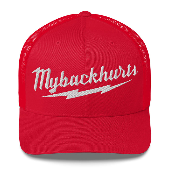 My Back Hurts Trucker Cap Hat