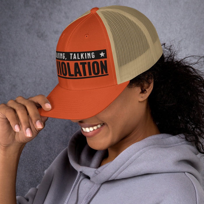 Walking, Talking HR Violation Trucker Cap Hat