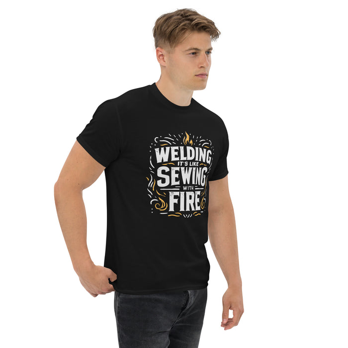 Welding Is Sewing With Fire Tee