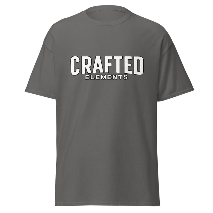 Crafted Elements White Logo Tee