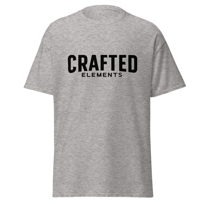 Crafted Elements Black Logo Tee