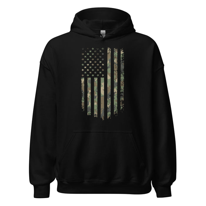 USA Camo Flag Hoodie