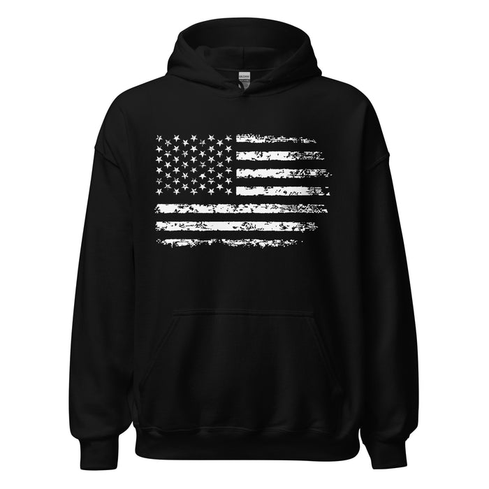 USA Distressed Flag Hoodie