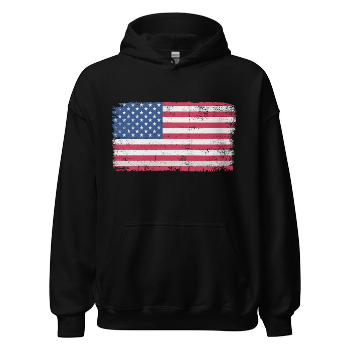 USA Vintage Flag Hoodie