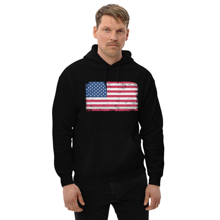 USA Vintage Flag Hoodie