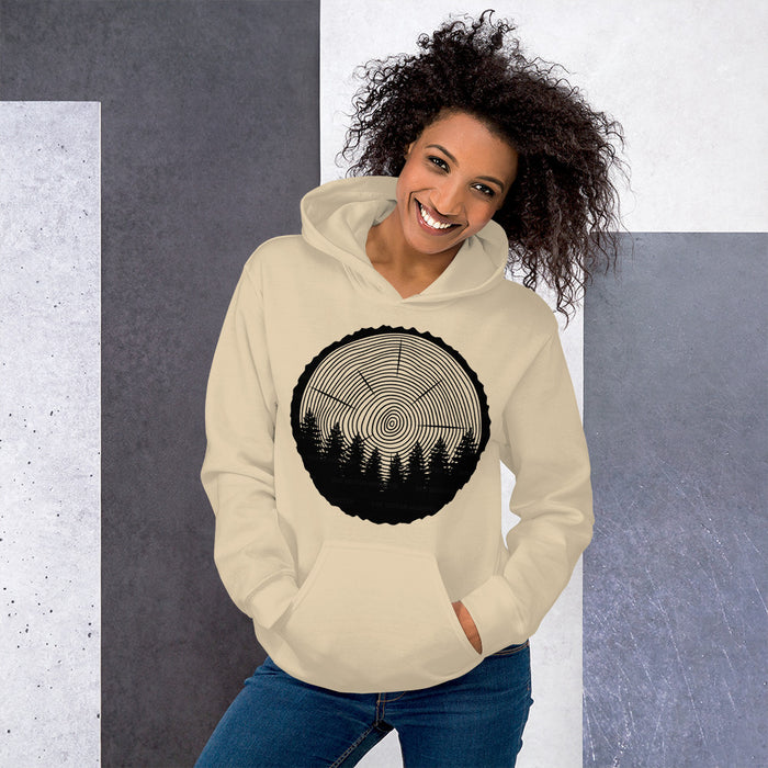 Tree Trunk Cookie Hoodie