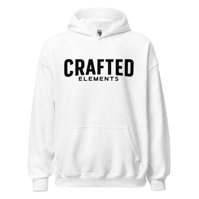 Crafted Elements Black Logo Hoodie