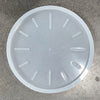 12x1" Deep Clock Silicone Mold For Epoxy Resin - 12" Clock Mold Style 1