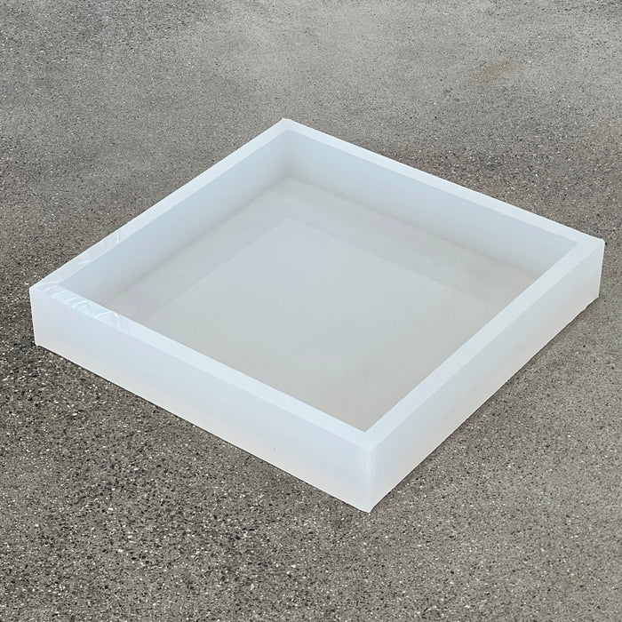 12x12x2" Square Silicone Mold For Epoxy Resin