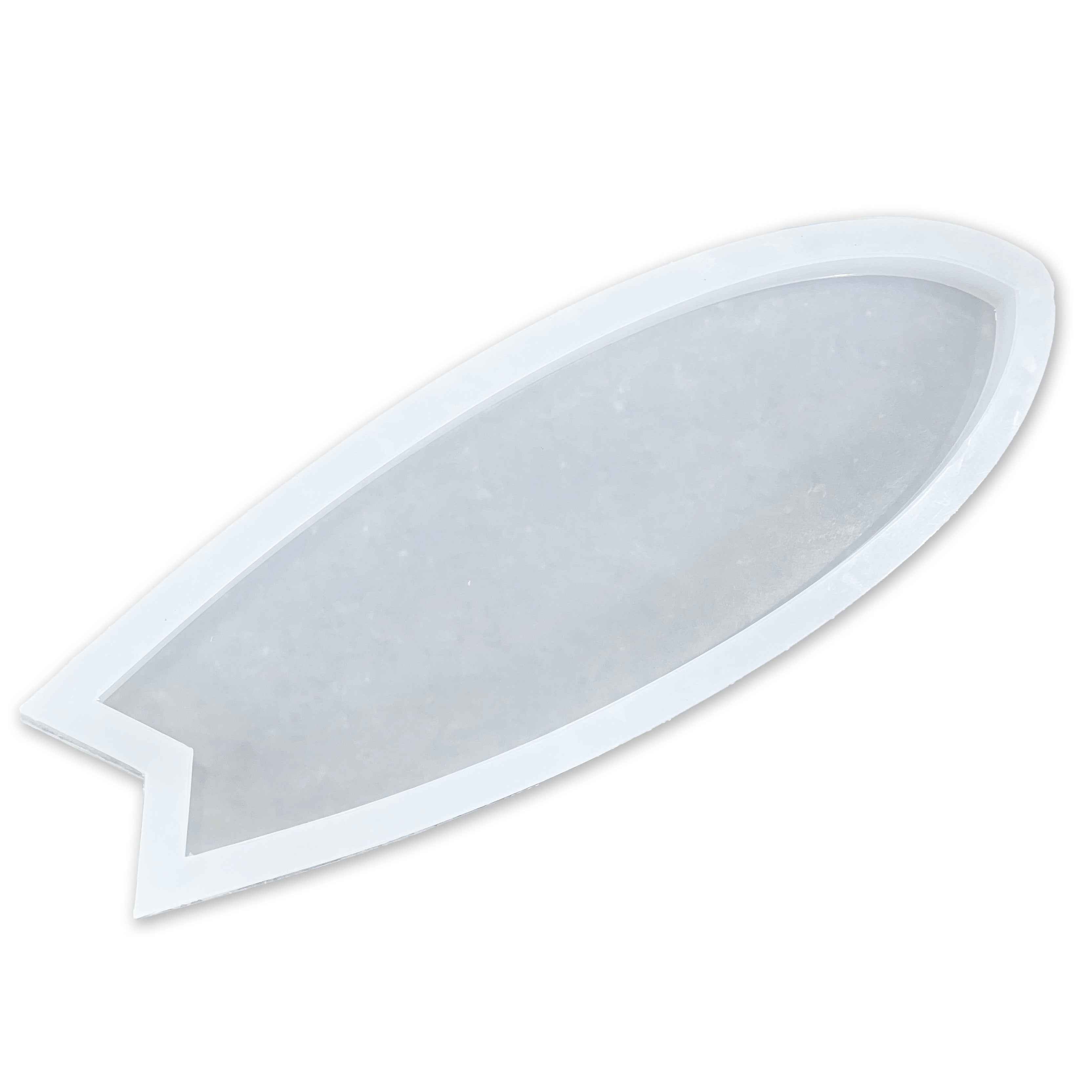 16x5x1" Small Fishtail Surfboard Silicone Mold For Epoxy Resin Crafted Elements