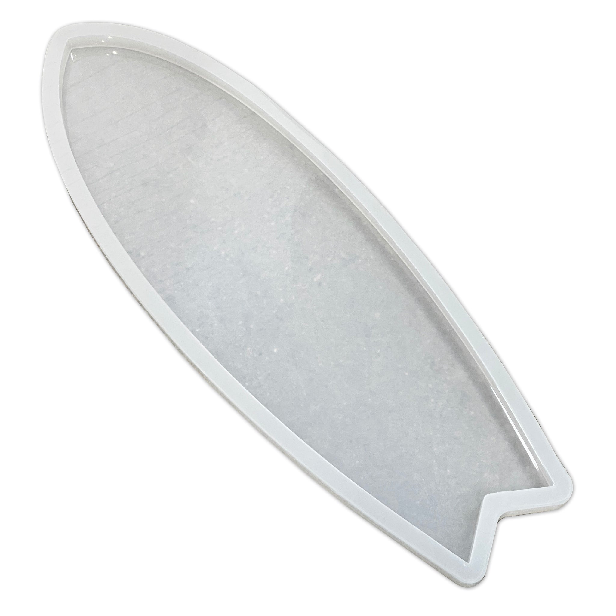 24x7.7x1" Large Fishtail Surfboard Silicone Mold For Epoxy Resin Crafted Elements