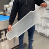 36.5x8.5x1" Cutaway Longboard Silicone Mold