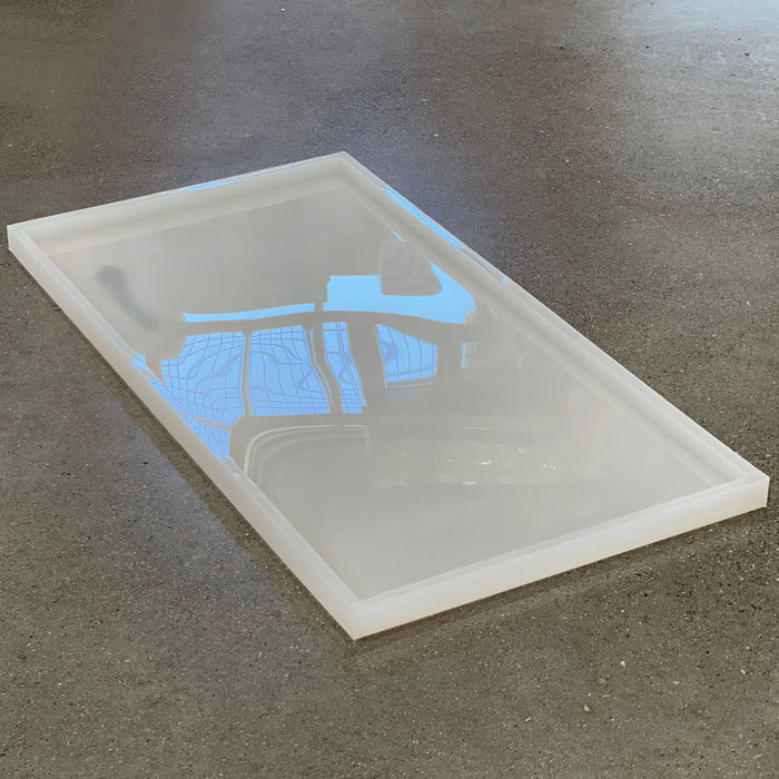 36x18x1" Silicone Mold For Epoxy Resin - 3' Table Top & Resin Art Mold