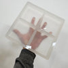 4x4x1" Thick Coasters Silicone Mold For Epoxy Resin - Quad Coaster Mold