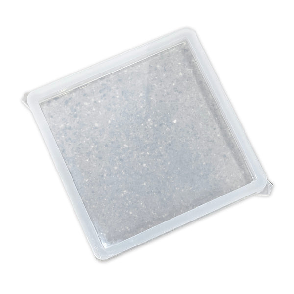 Large Silicone Tray Mold 7.5x7.5 Irregular Square Resin Coaster Resin  Mold