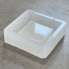 6x6x2" Deep Tray Silicone Mold For Epoxy Resin - 1" Deep Dish Mold