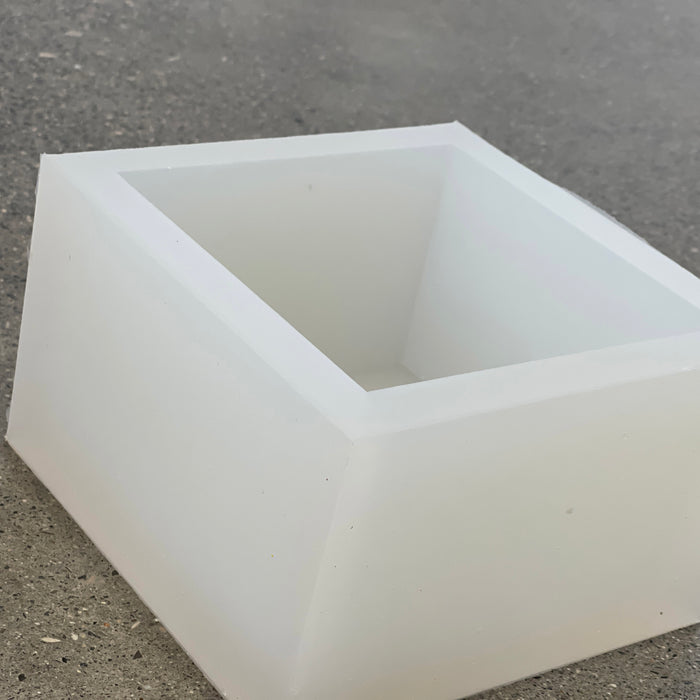 6x6x4" Silicone Mold For Epoxy Resin - Deep Casting Mold