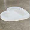 9x9x0.75" Heart Shaped Silicone Mold For Epoxy Resin - Heart Mold