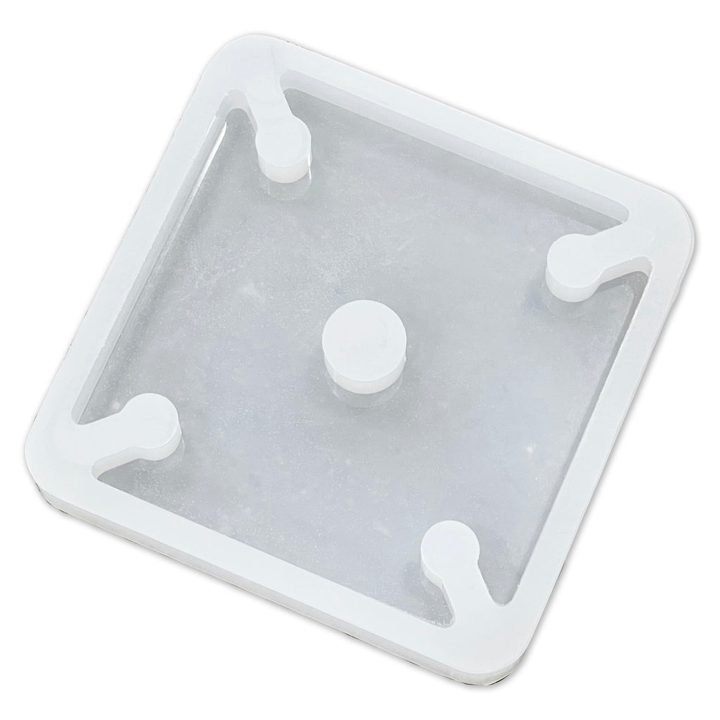 12x3.75x1 Four Tealight Holder Silicone Mold For Epoxy Resin & Jesmon –  Crafted Elements