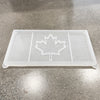 Canadian Flag Mold - 16x8x0.75" - Canada Silicone Mold