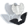 Dual Angel Wings For Cross Mounting - Silicone Mold