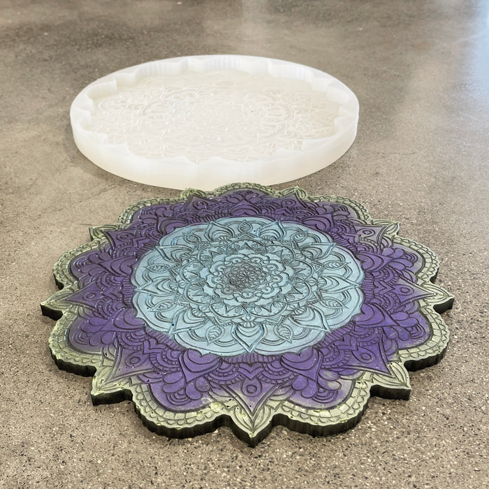 Mandala Flower 1 - 13x3/4" - Silicone Mold