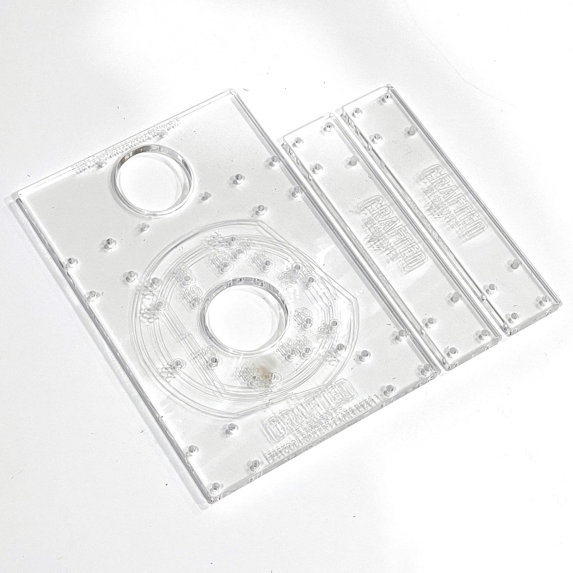 Router Sled Acrylic Router Base & Brackets – Crafted Elements