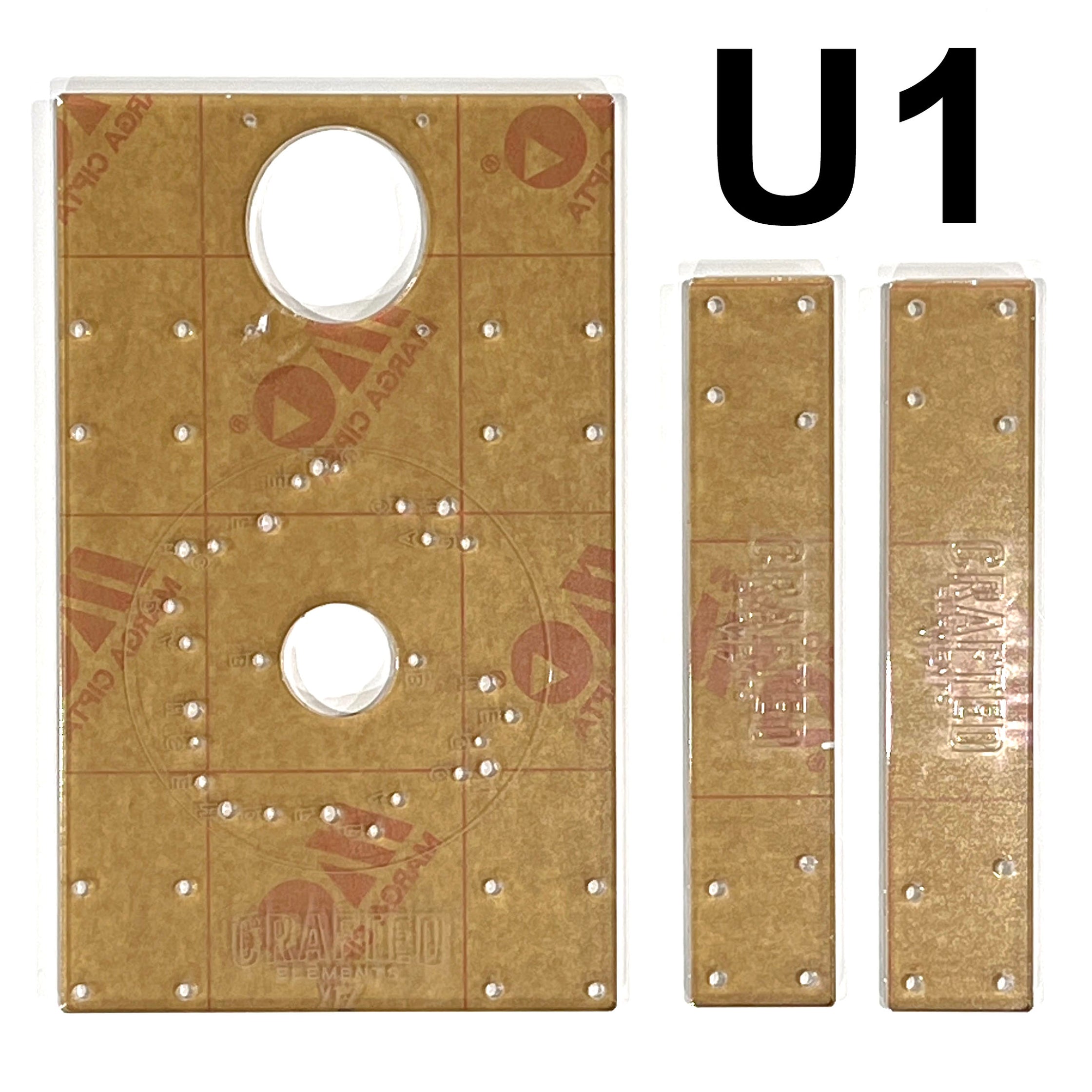 Router Sled Acrylic Router Base & Brackets — Crafted Elements