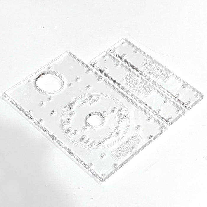 Plexiglass For Router Base Router Sled Acrylic Router Base & Brackets — Crafted Elements