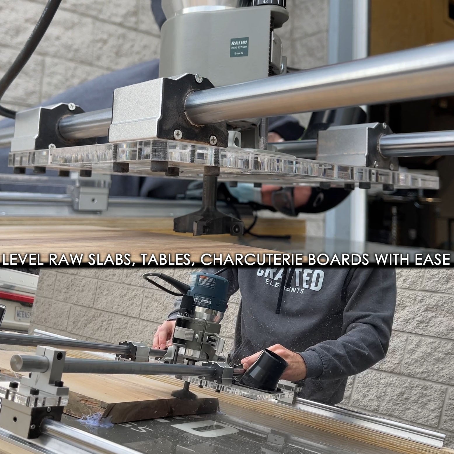 Router Sled - Wood Slab Flattening Mill – Crafted Elements