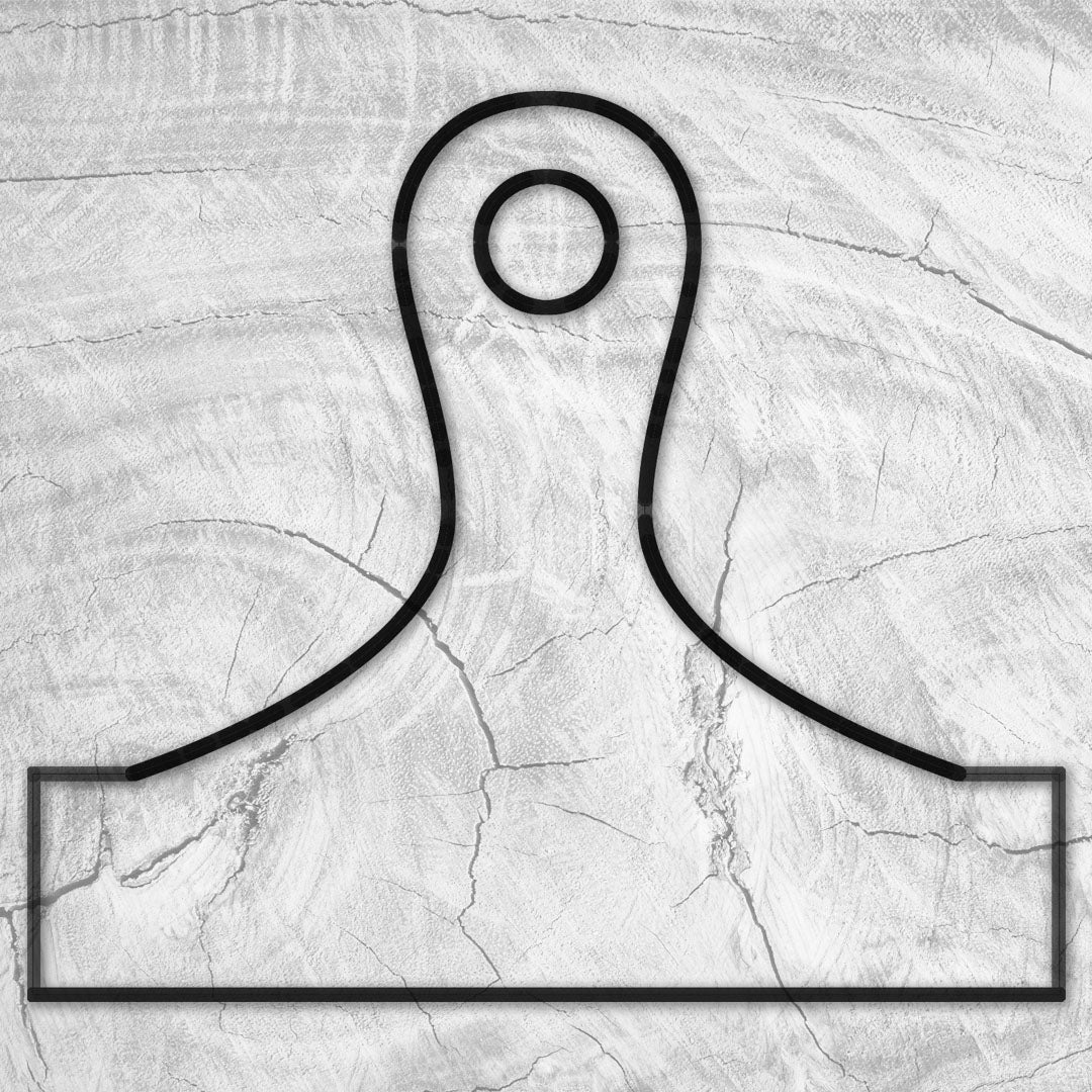 Classic Handle 2 Acrylic Router Template — Crafted Elements