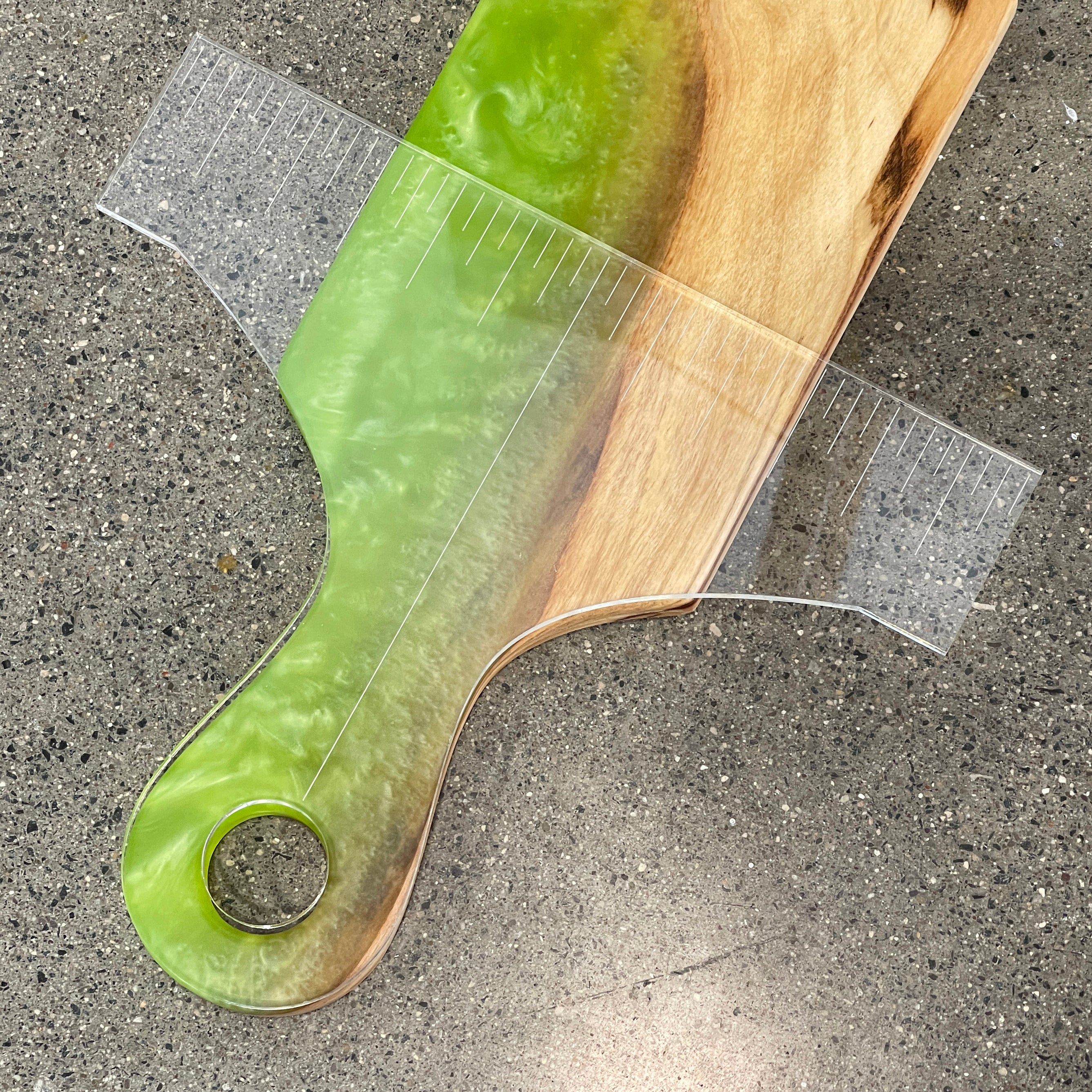 Classic Handle 2 Acrylic Router Template — Crafted Elements