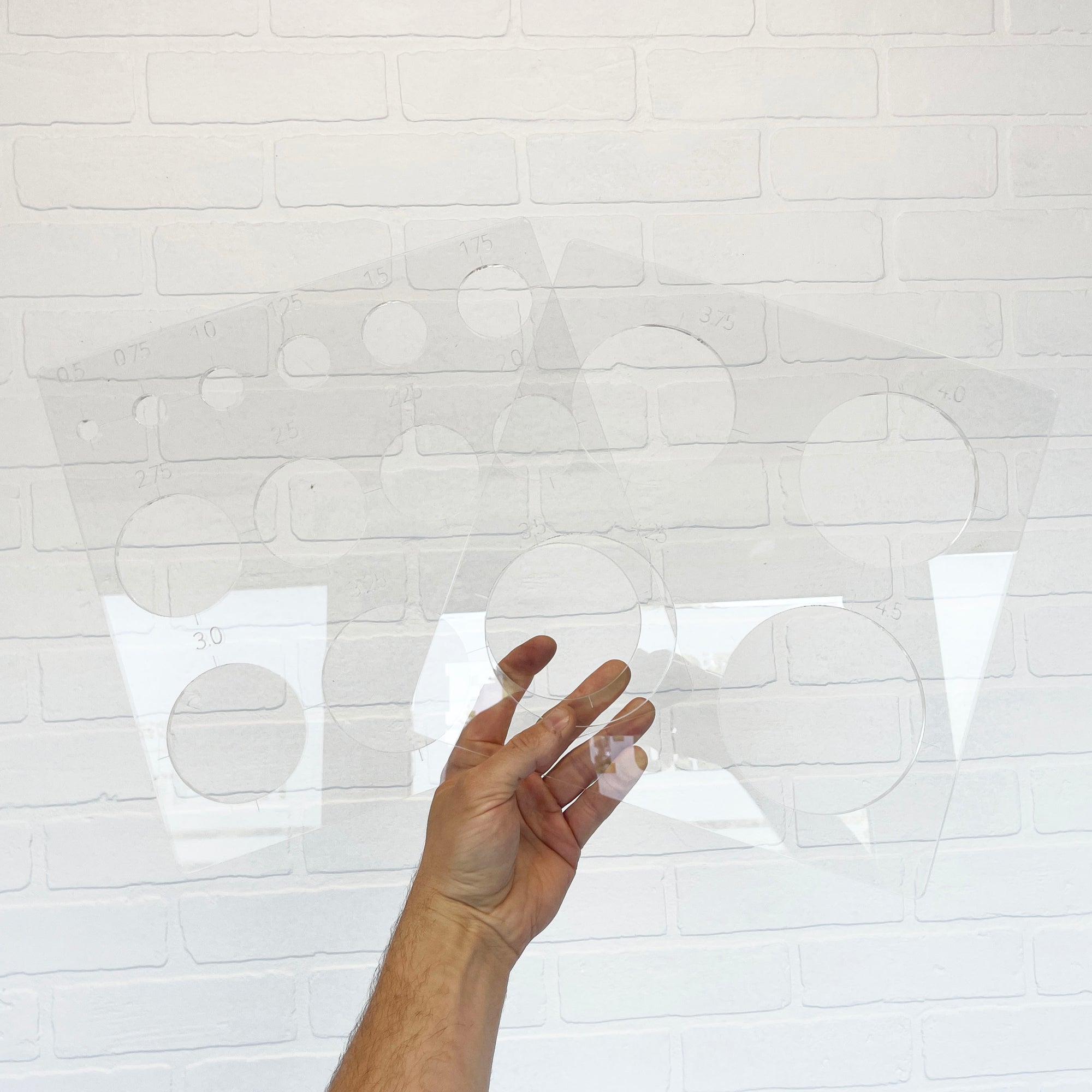 Ultimate Circle Inlay And Pocketing Acrylic Router Template Set ...