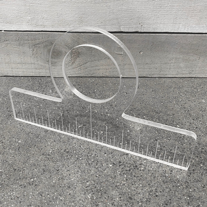 Modern Round Handle Acrylic Router Template