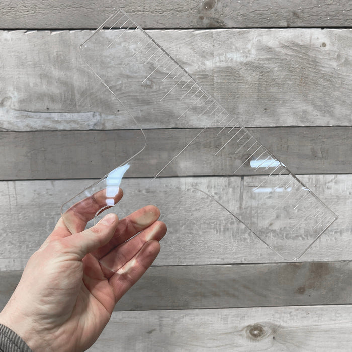 Classic Handle 1 Acrylic Router Template — Crafted Elements