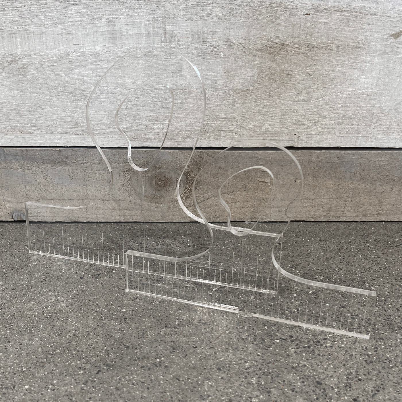 Organic Handle Acrylic Router Template — Crafted Elements