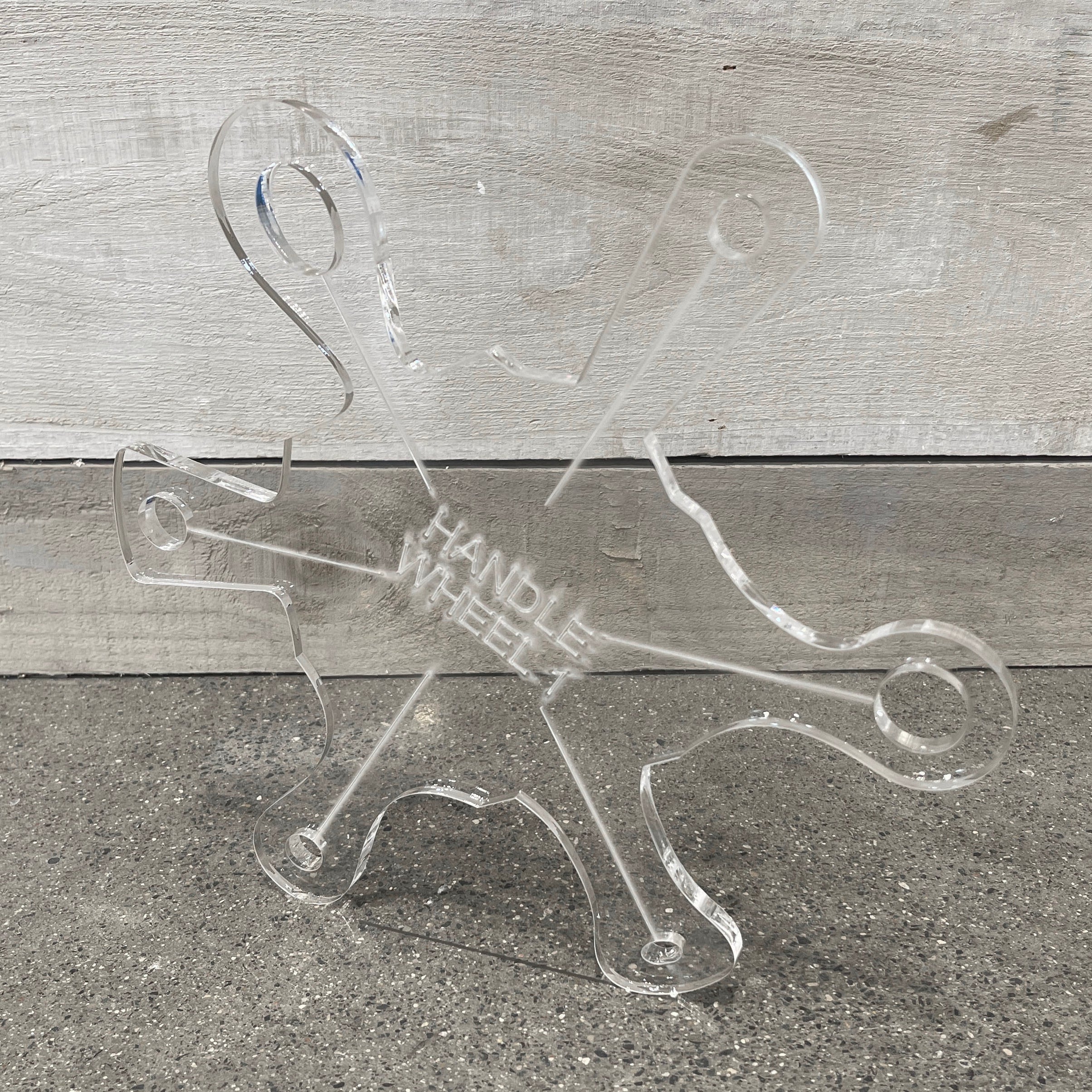 Six Mini Handles Wheel 1 Acrylic Router Template — Crafted Elements