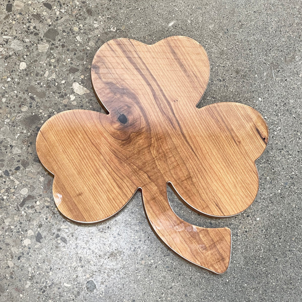 12.5x12.0" 3 Leaf Clover Shamrock Acrylic Router Template