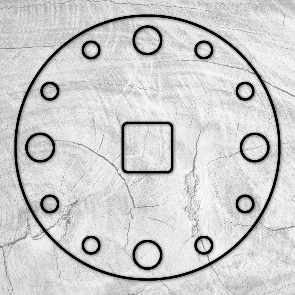 Clock Dial Router Templates — Crafted Elements