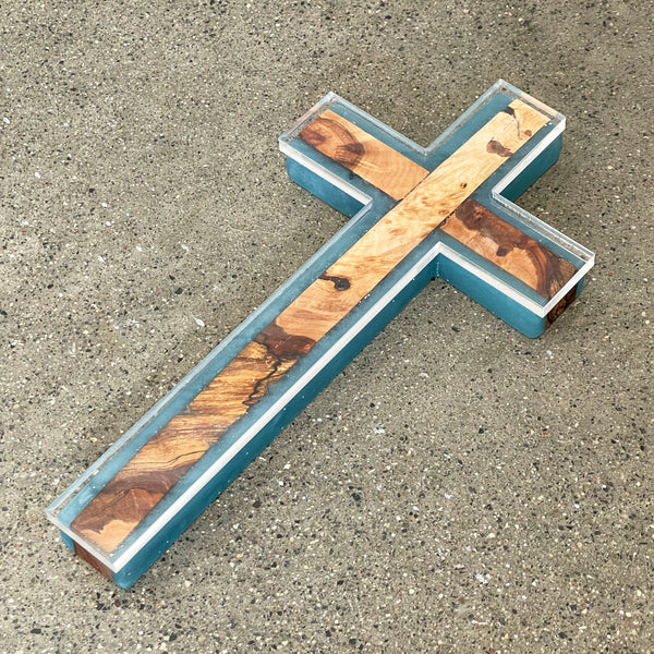 12x6" Small Cross Acrylic Router Template