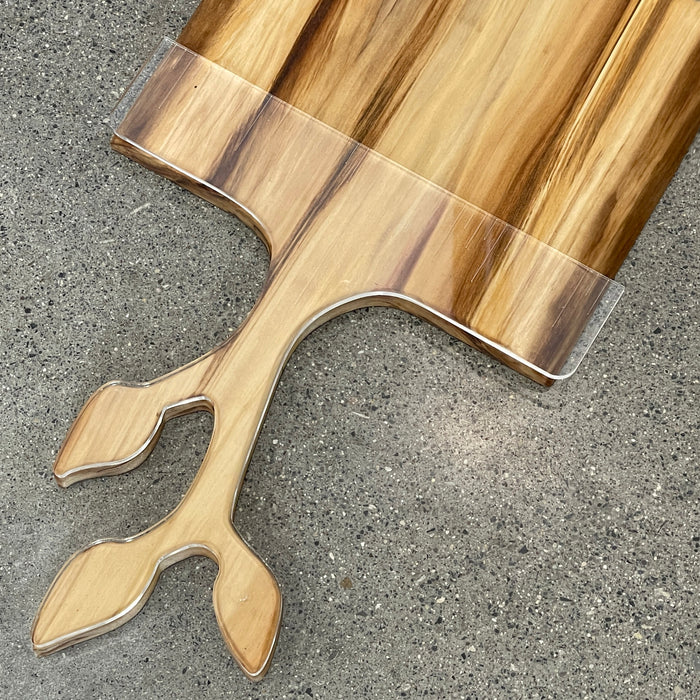 Leaves Handle Acrylic Router Template