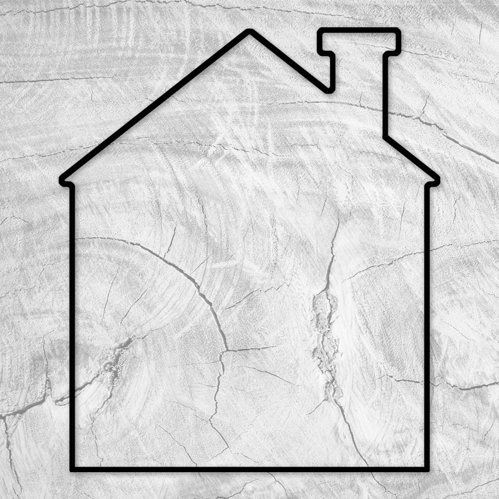 14x12" House Shaped Acrylic Router Template
