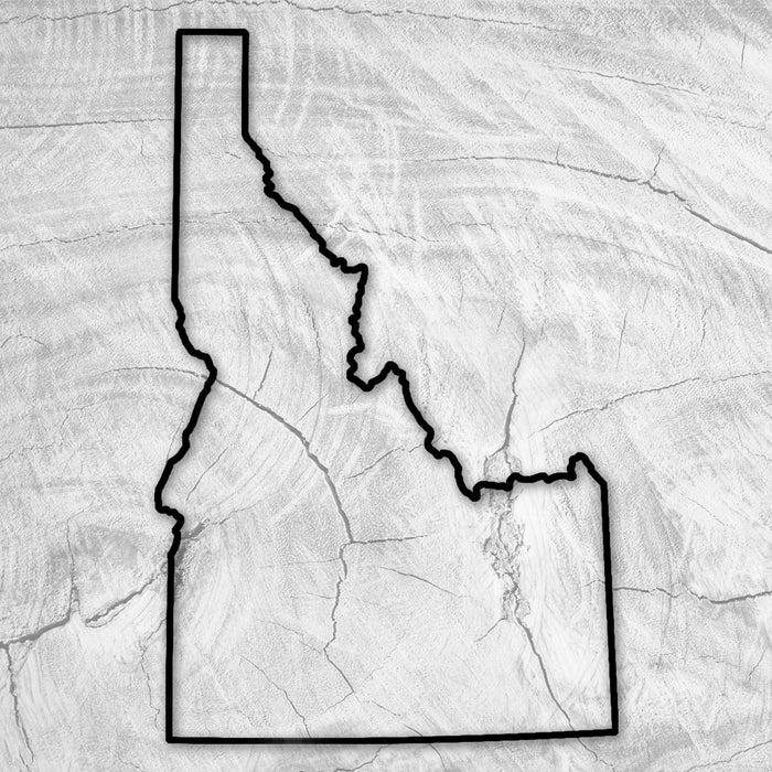 16.0x10.3" State Of Idaho Acrylic Router Template