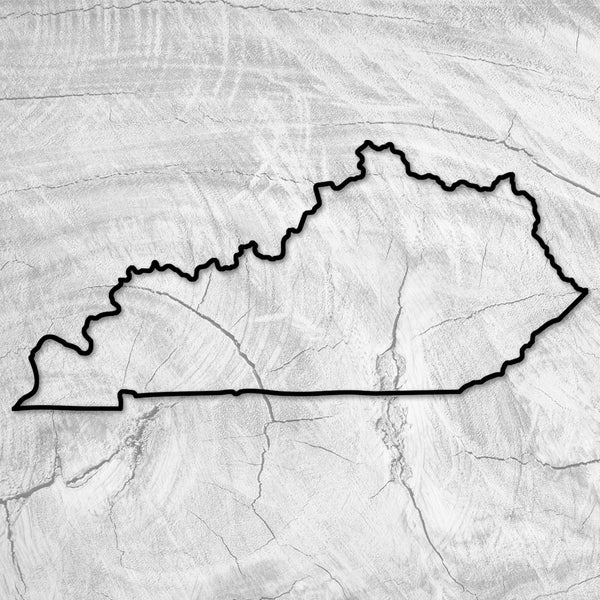 18.0x8.4" State Of Kentucky Acrylic Router Template
