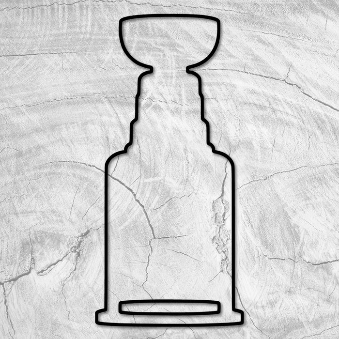 18.0x8.5" Stanley Cup Hockey Trophy Board Acrylic Router Template