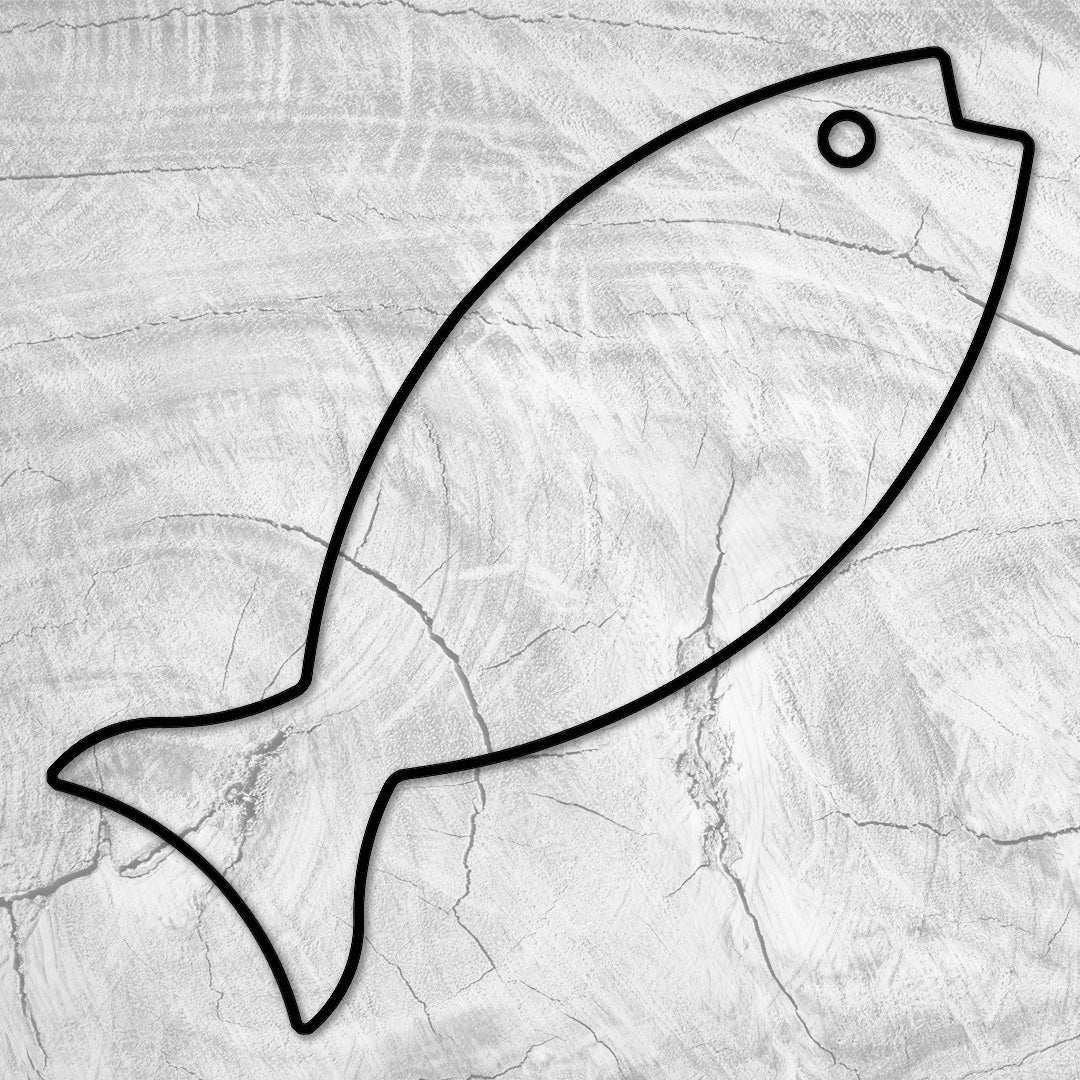 Simple Fish Template Fish Minimalist Illustration Of Three Fish